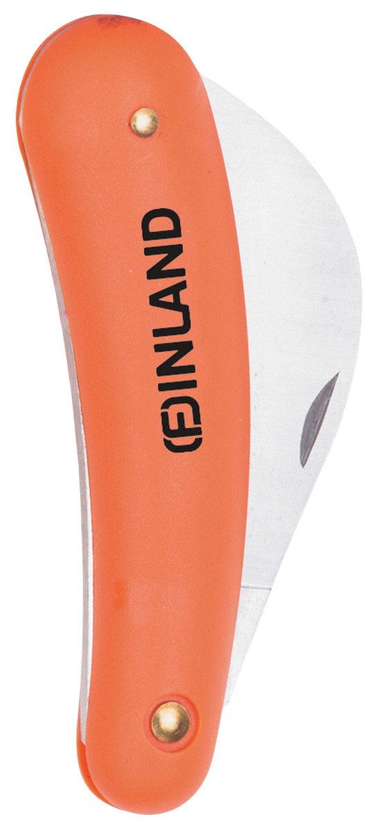 Нож Finland садовый с изогнутым лезвием из нерж. стали, арт. 1452