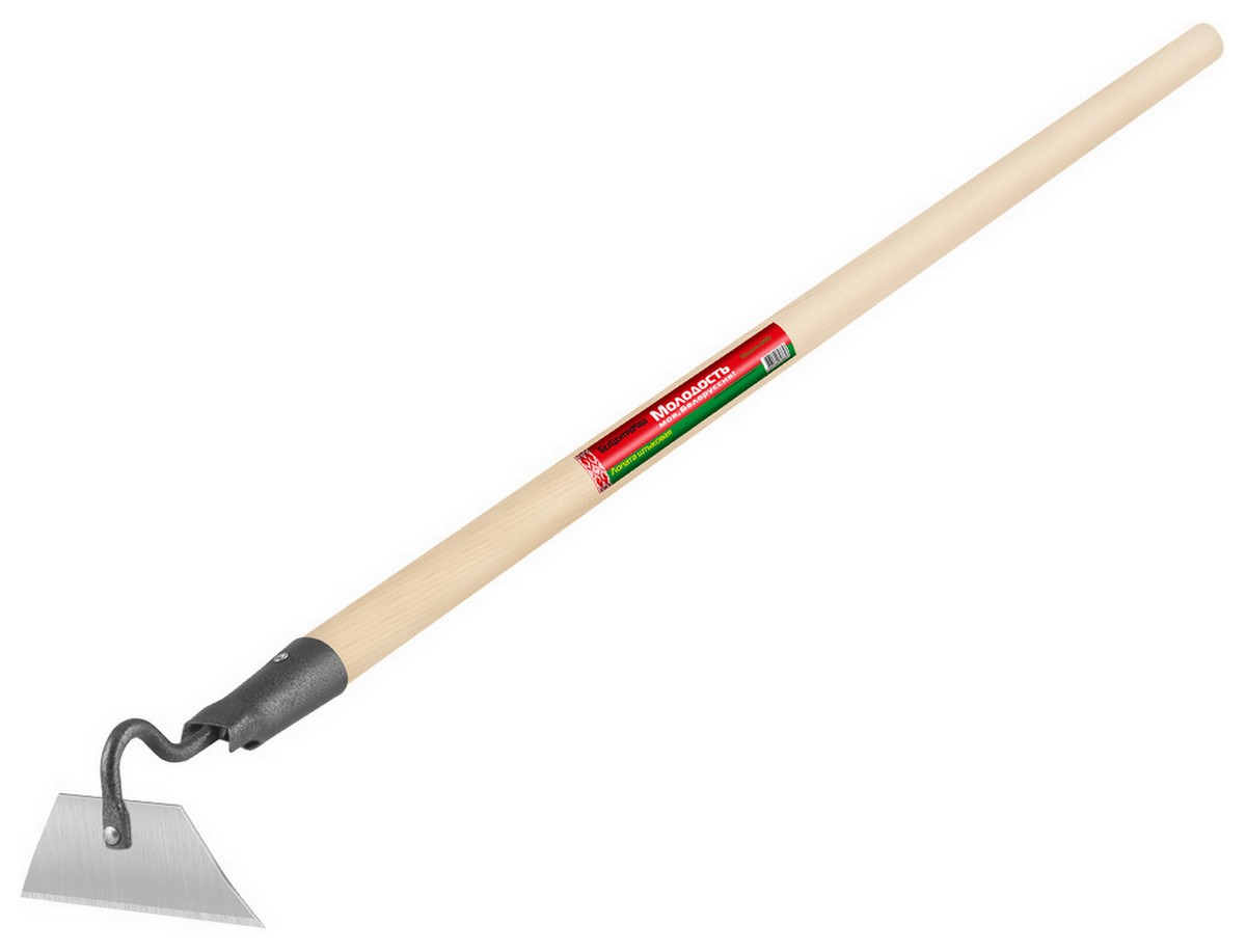 Тяпка БЛЦ нерж. сталь с черенком, 12 см, арт. 1045