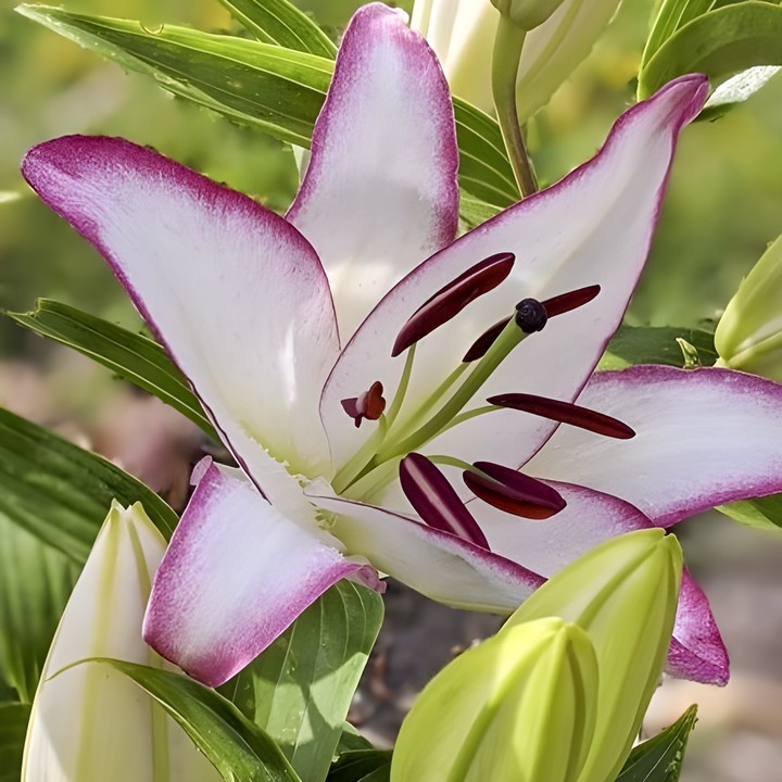 Лилия восточная Хотлайн, 16/18, для выгонки, 1 шт.