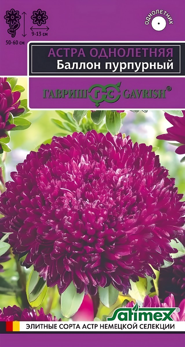 Астра Баллон пурпурный, 0,05 г. Эксклюзив