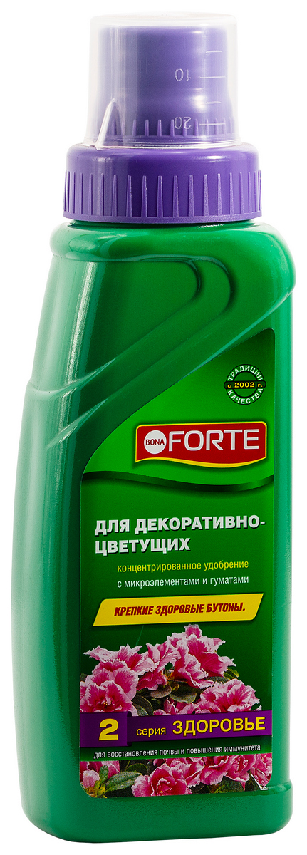 Bona Forte ЖКУ для декоративно-цветущих №2 Здоровье, 285 мл