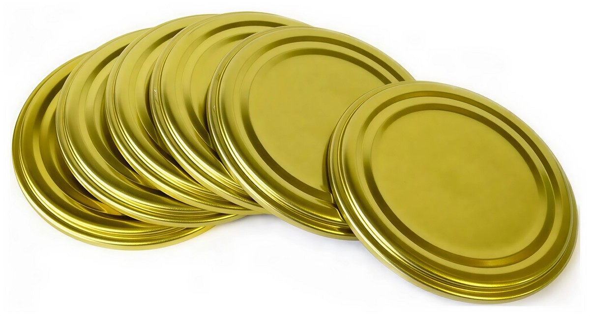 Крышки металл для закатывания "Дальняя заимка", d-82 мм, упаковка