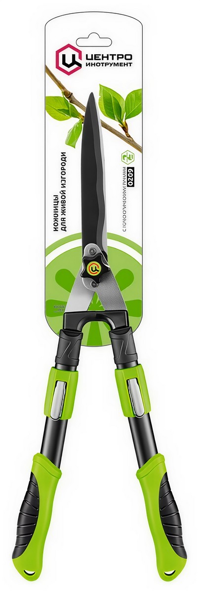 Ножницы садовые для живой изгороди с телескоп. ручками, арт. 0209