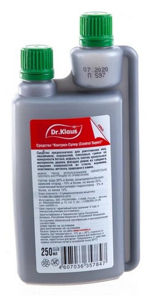 Dr. Klaus Концентрат от мха, 250 мл