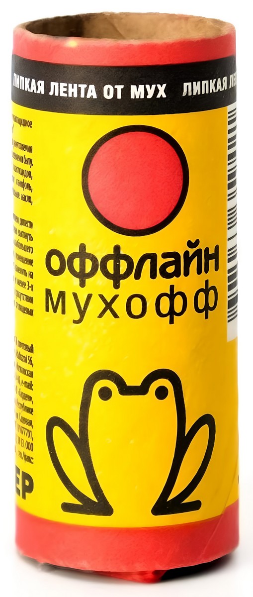 Мухофф оффлайн Супер Лента от мух, 1 шт.