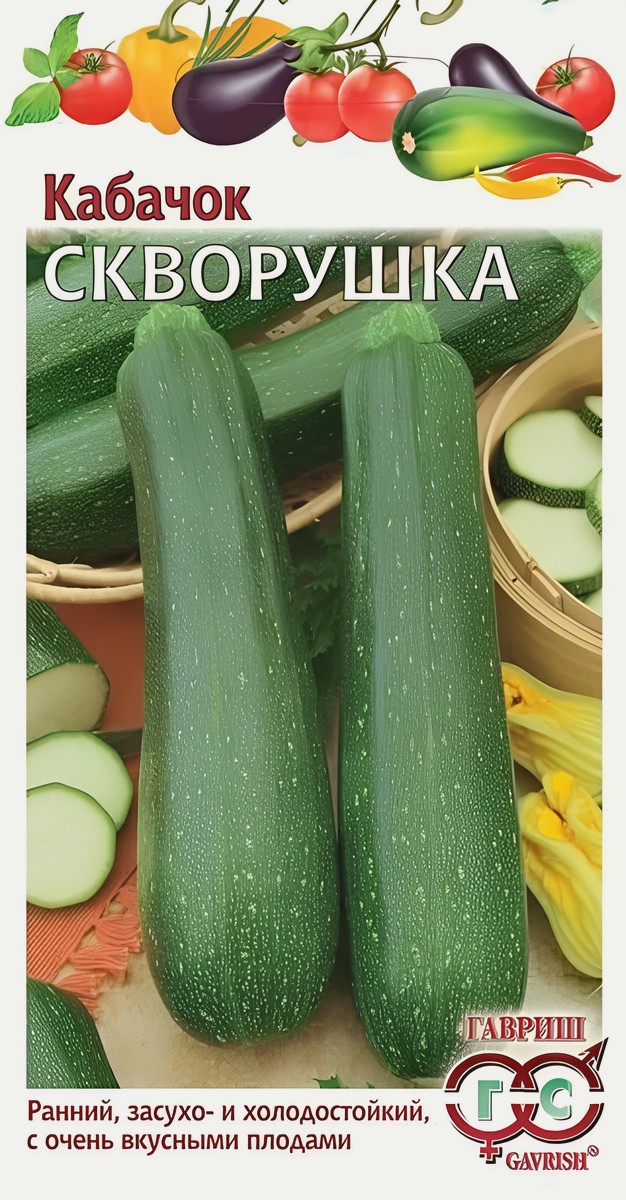 Кабачок Скворушка, 2 г. Гавриш.