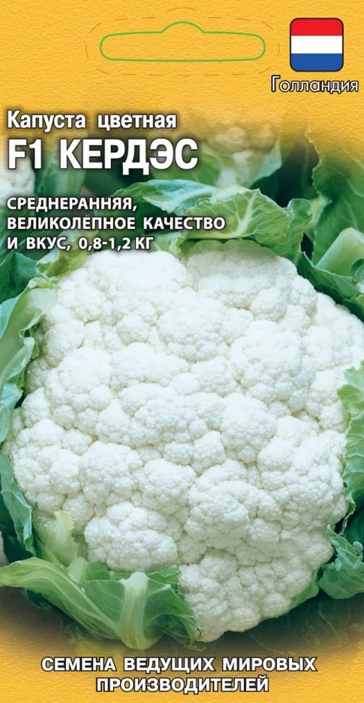 Капуста цветная Кердэс F1 10 шт. Голландия.