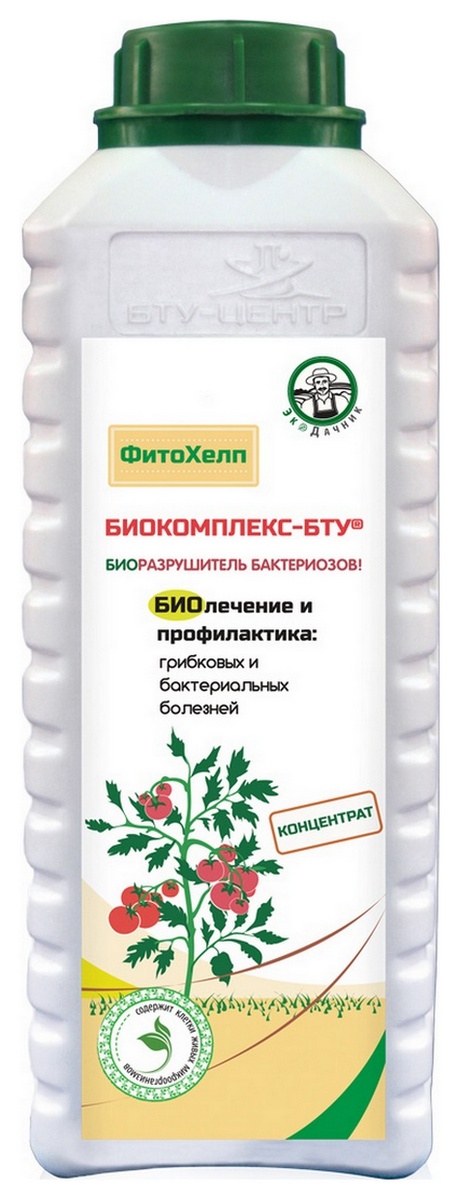 Биокомплекс-БТУ Фитохелп, разрушитель бактериозов, 1 л