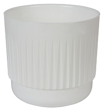 Горшок Бета с вкладышем, 3 л, белый