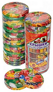 Крышки винтовые Твист-офф "Полинка", d-82 мм, упаковка