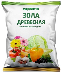 Зола древесная, 1 л. Садовита