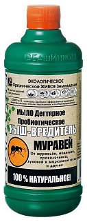 Мыло дегтярное Кыш-Вредитель муравей, 500 мл
