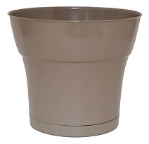 Горшок Тоскана с поддоном, 1,45 л, фраппе