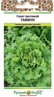 Салат листовой Тайфун, 1 г Русский огород