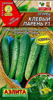 Огурец Клевый парень F1, 10 шт.