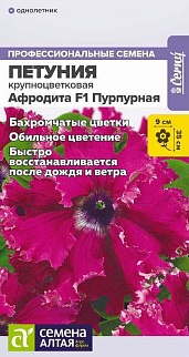 Петуния бахромчатая Афродита Пурпурная F1, 5 шт. 