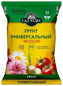 Грунт универсальный, Сад Чудес, 25 л