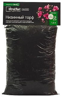 Субстрат торф низинный  BioLine, 1,2 л UltraEffect