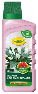 Удобрение Цветочное счастье для спатифиллума, 285 мл Фаско