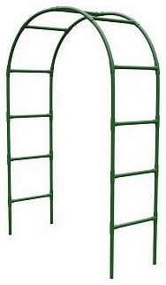 Арка для вьющихся растений 100х200х40 см (зеленый)