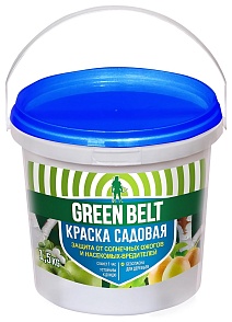 Краска акриловая садовая, 1,5 кг Грин Бэлт