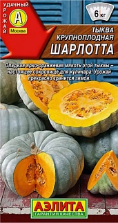 Тыква крупноплодная Шарлотта, 2 г