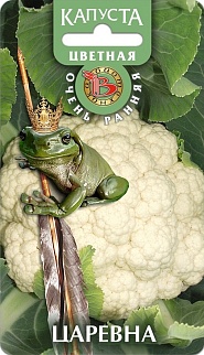 Капуста цветная Царевна, 0,5 г. Биотехника.