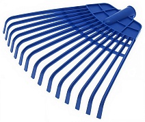 Грабли садовые веерные, пластиковые П-36-2ТХ