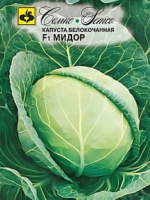 Капуста белокочанная Мидор F1, 0,2 г
