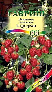 Земляника Щедрая, каскадная, 4 шт. Ягодная полянка.