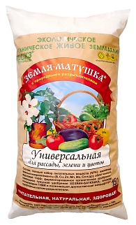 Земля-матушка чернозем, универсальная, 15 л