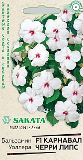 Бальзамин Уоллера Карнавал Черри Липс Уоллера F1, 5 шт. Саката.