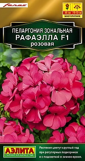 Пеларгония Рафаэлла F1, розовая, 5 шт.