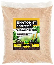 Диатомит садовый, 3 л
