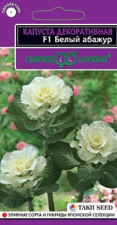 Капуста декоративная Белый абажур F1, 5шт. Эксклюзив.