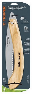 Пила складная с деревянной рукояткой 300 мм, арт. 18178