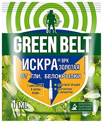 Искра золотая от насекомых, 1 мл Грин Бэлт