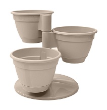 Каскад цветочный Антик, 0,9 л х 3 шт., фраппе