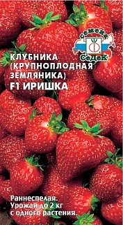 Земляника Иришка F1, ремонтантная, 0,09 г