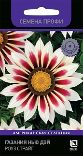 Газания Нью Дэй Роуз Страйп, 10 шт. Семена профи
