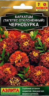Бархатцы Чернобурка отклоненные, 0,3 г 