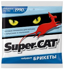 Super-CAT (Супер-кот) мягкий брикет N50, 100 г 
