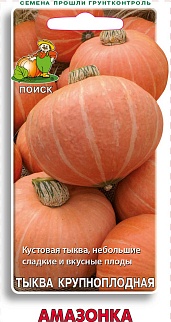 Тыква крупноплодная Амазонка, 10 шт.
