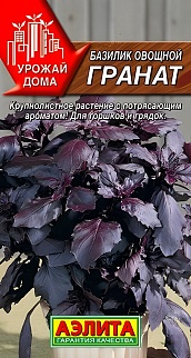 Базилик овощной Гранат, 0,1 г