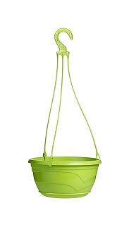 Кашпо подвесное Венеция, 4 л, фисташка