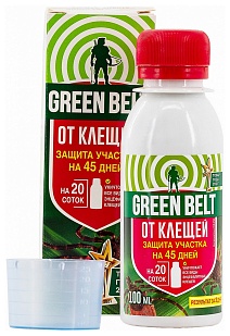 От клещей защита участка, 100 мл Грин Бэлт