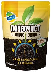 Органик Микс Почвочист питание и защита от вредителей и болезней, 850 г