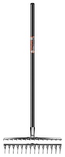 Грабли Finland с черным черенком, 14 зубьев, арт. 1705