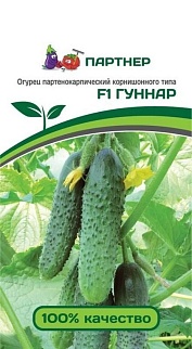 Огурец Гуннар F1, 5 шт. Агрофирма Партнер.