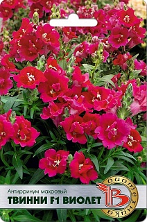 Антирринум махровый Твинни F1 Виолет, 15 шт. Биотехника